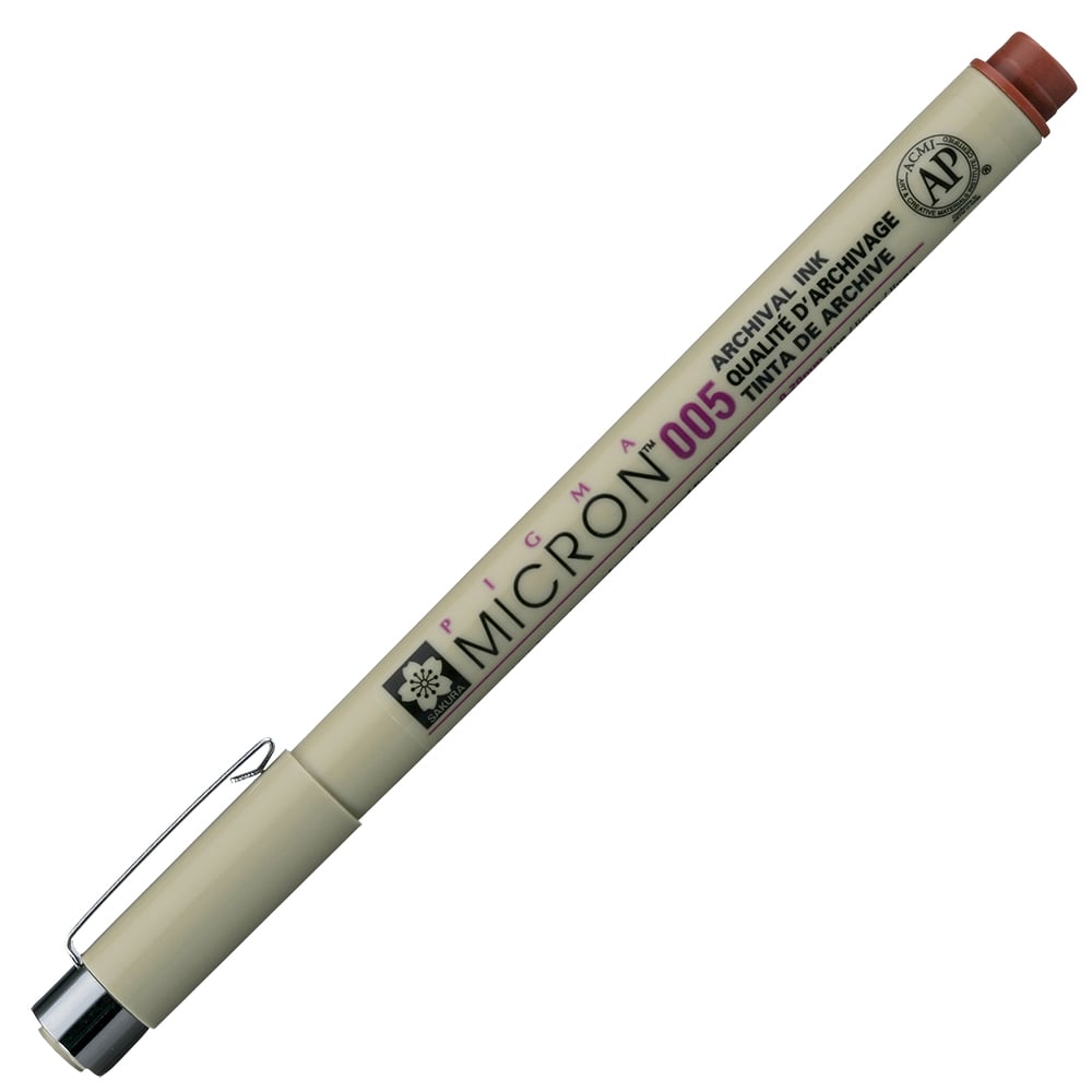 Sakura Pigma Micron 005 – 0,20mm – 12 Brun (lys brun)