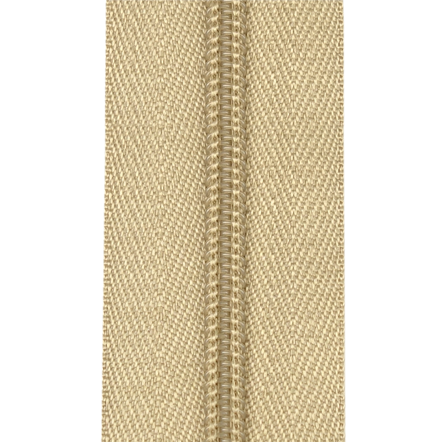 Glidelås metervare 4mm – Beige