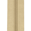 Glidelås metervare 6mm – Beige