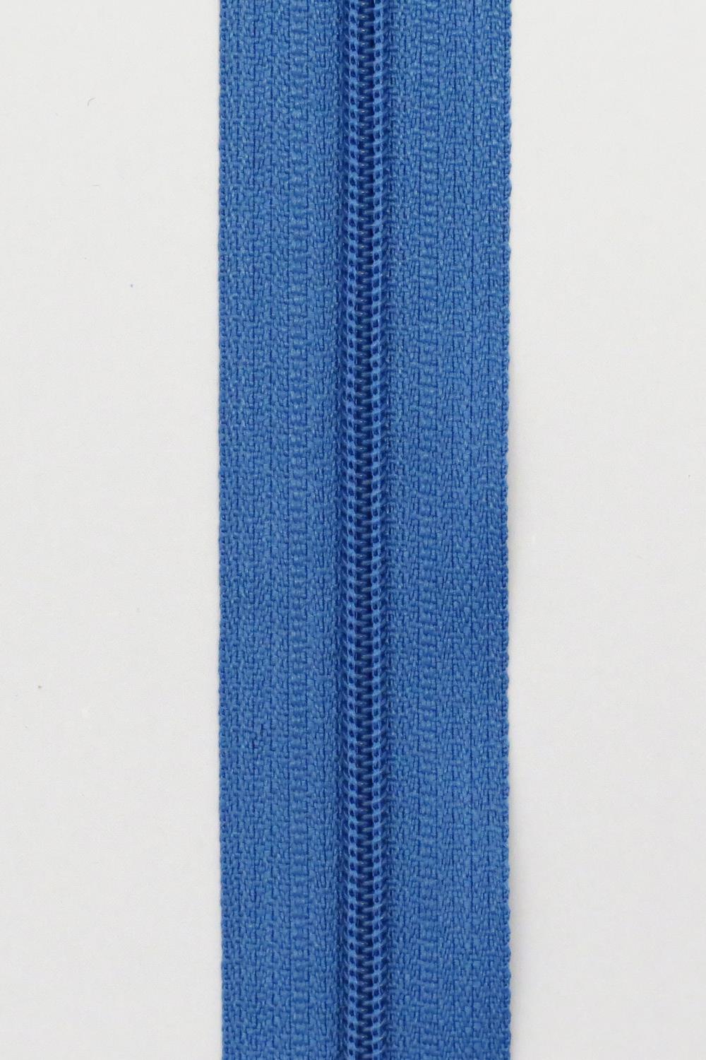 Glidelås metervare 4mm – Kongeblå