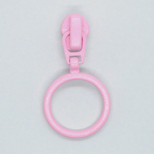 Skyver med ring 4mm – Baby-rosa