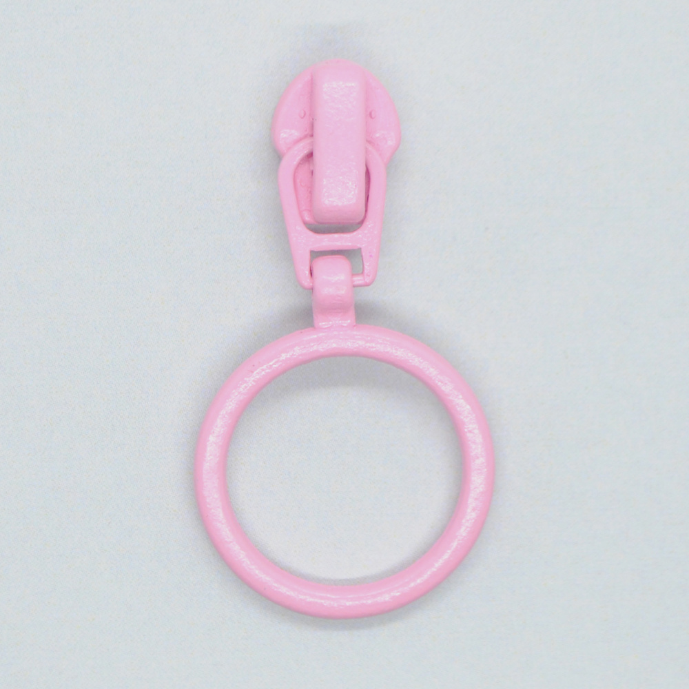 Skyver med ring 4mm – Baby-rosa