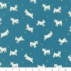 Ruby Star Society – Animal Animal Vintage Blue Baby Goats Yardage RS5166 13