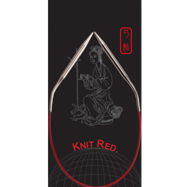 ChiaoGoo - Knit Red 30 cm (2,5 mm)