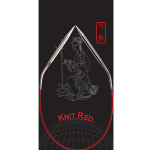 ChiaoGoo - Knit Red 30 cm (3.5 mm)