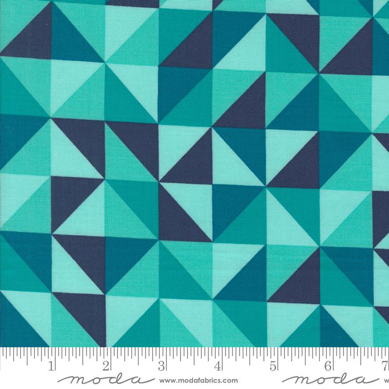 Moda Fabric - Color Crush Turquoise 10883 15
