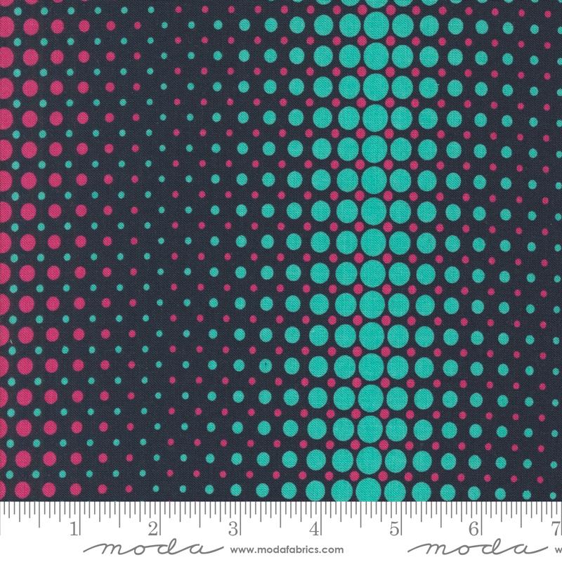 Moda Fabric - Color Crush Indigo 10885 14