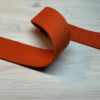 Kraftig bomullswebbing - Orange 38 mm