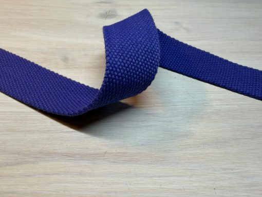 Kraftig bomullswebbing - Lilla 30 mm