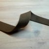 Kraftig bomullswebbing - Lys brun 30 mm