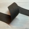 Bomullswebbing -  Brun 38 mm Myk variant