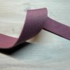 Kraftig bomullswebbing -  Old Pink 38 mm