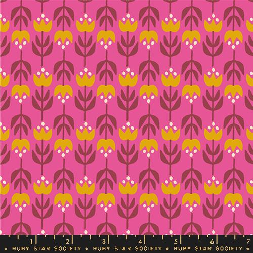Moda Fabrics - Woodland Park Raspberry RS1084 13 Ruby Star