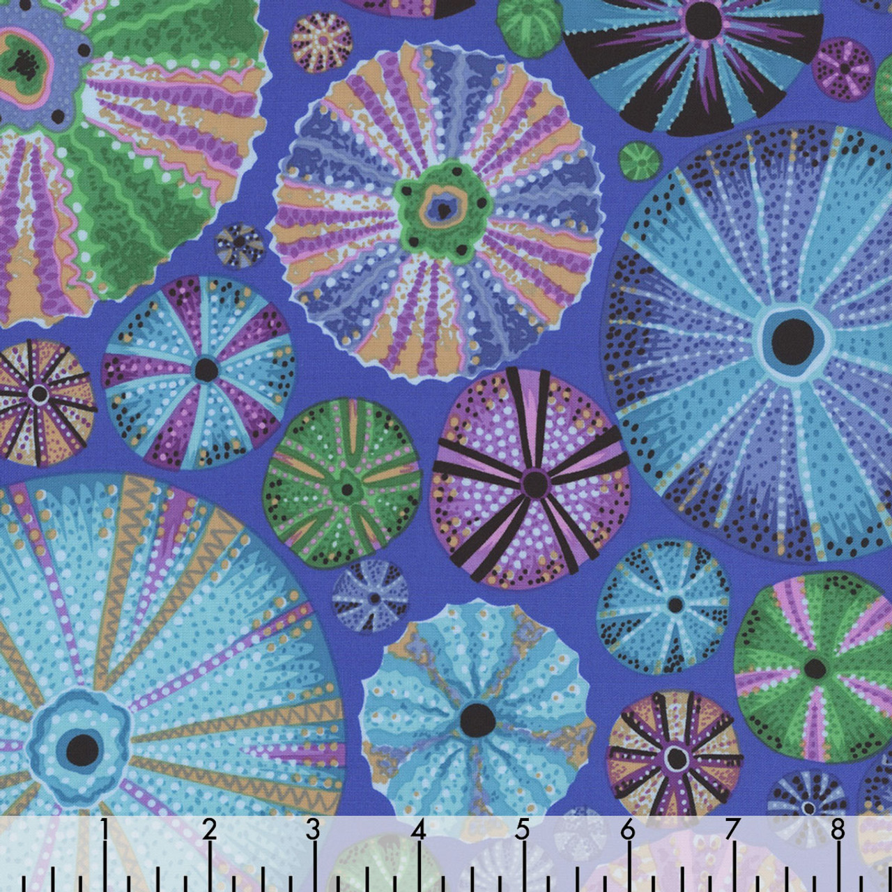 Kaffe Fassett Collective - PWPJ125.BLUE Urchin Blue