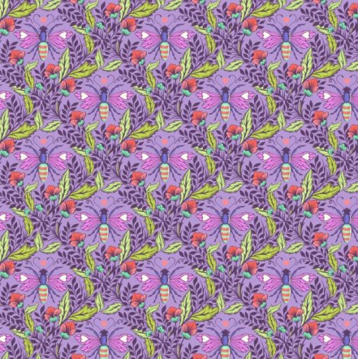 Tula Pink - Full Moon Forest II - Shake your Honey Maker in Blossom PWTP248.BLOSSOM