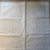 Duk 80x80 cm - Hjerter- Uten garn - Hvit