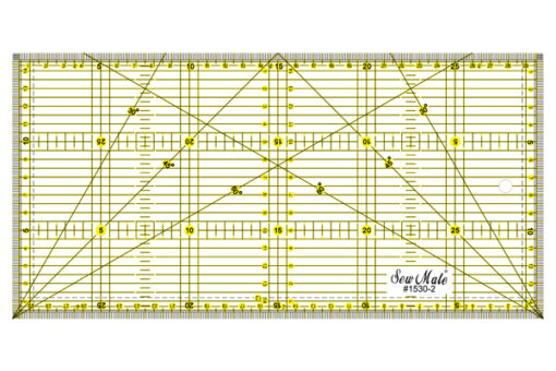 1530-2 Sew Mate Quiltning linjal 15 x 30 cm