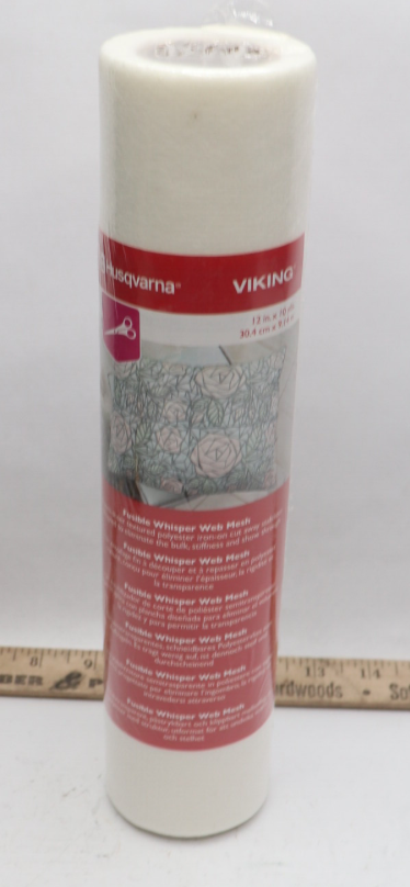 FUSE WHSPR WEB MESH 12INX10YD FUSIBLE WHISPER WEB MESH