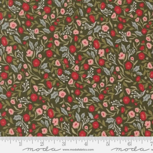 Moda Fabrics - Berry and Pine 5241 13 Wintergreen by Lella Boutique