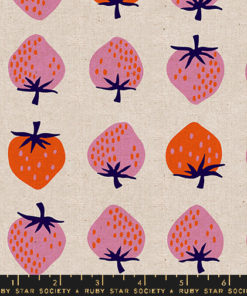 Moda Fabrics - Strawberry Canvas Natural by Ruby Star Society  RS3087 12L
