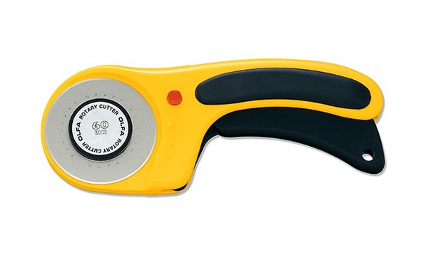 Olfa RTY3DX 60mm Deluxe Ergonomic Rotary Cutter (RTY-3DX)