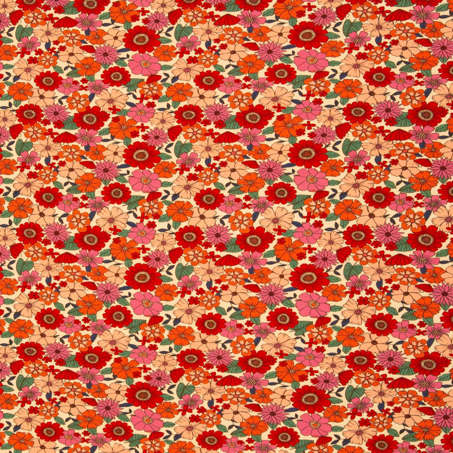 Jona flowers pink/red/light apricot