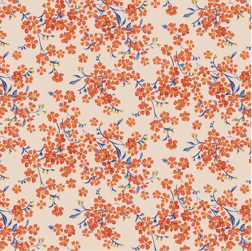 Liberty Fabrics - Forget-Me-Not Trail  (01667451/A)