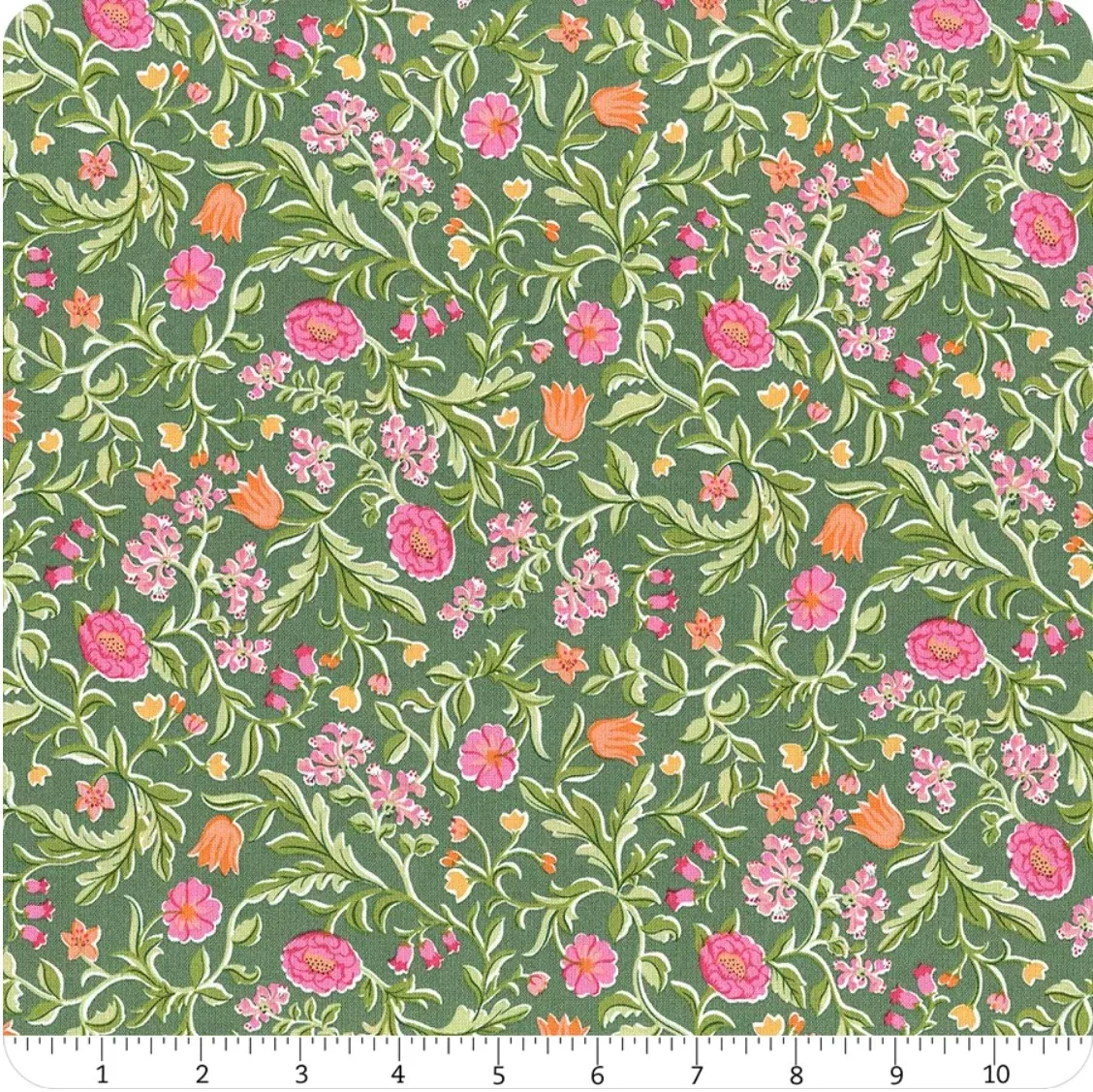 Liberty Fabrics - Craft Garden - May's Flowers (01667453/A)