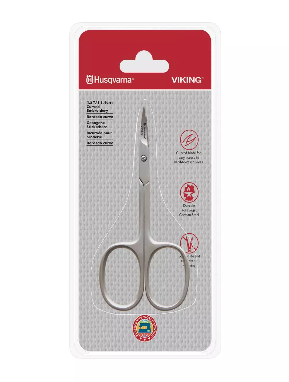 Husqvarna - 3.5"/8.9CM CURVED EMBROIDERY