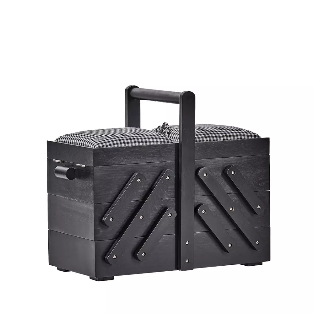 Prym Syskrin i Tre – M – Sort med stoff