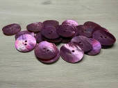 Knapper - Perlemor 23 mm dus rosa
