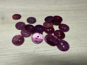 Knapper - perlemor 13 mm dus rosa
