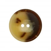 Knapp Resirkulert 2-hull 25mm Beige