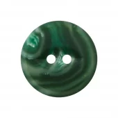 Knapp Resirkulert 2-hull 20mm Mørk Grønn