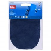 Prym Lapp semsket skinn 10x14cm – 2stk – Marineblå