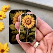 Firefly Notes Metallboks – Beautiful Sunflower – Liten