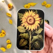 Firefly Notes Metallboks – Beautiful Sunflower – Stor