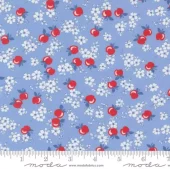 Moda Fabrics – 30's Playtime 2025 Sky Apple Blossoms 23371 17