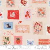 Moda Fabrics – Funny Valentine by Lizzy House- Champagne 37143 12