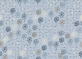 Bobbins & Blooms QMD24-36LightBlue