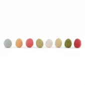 Mini Eggs Colorful - Set of 8