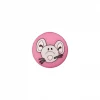 Knapp Øyeknapp 12mm MUS Rosa