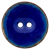 Knapp 2-hull – 30mm – Mørk blå