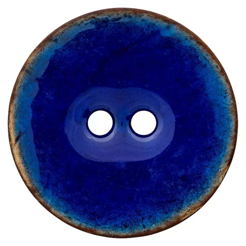 Knapp 2-hull – 30mm – Mørk blå