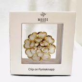 Clip on Pynteknapper A (stor)