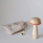 Stoppesopp i tre med oppbevaringspose