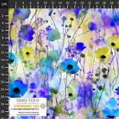 AVALANA Jersey - Blå valmuer