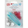 Prym Love – Trykknapp Jersey 8mm – Red
