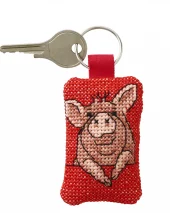 Permin - Nøkkelring Gris