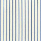 Oilcloth, Ribbons-White/Blue